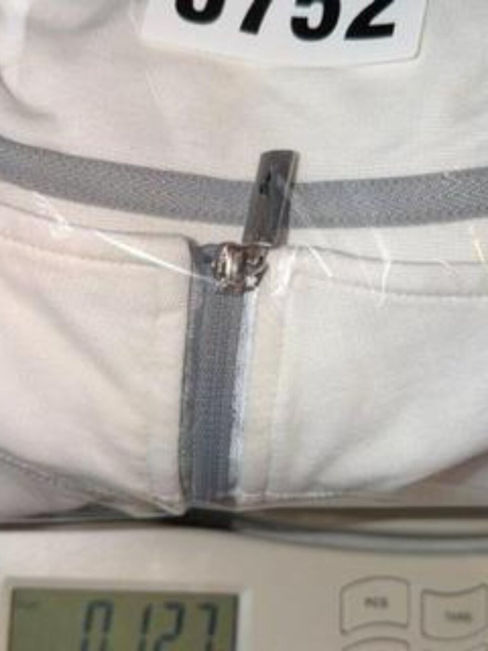 Tommy Bahama Quarter-Zip Pullover XXL White - Picture 8 of 8
